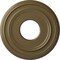 Ekena Millwork Classic Ceiling Medallion (Fits Canopies up to 7 1/4"), 12 3/8"OD x 4"ID x 1 1/8"P, Mississippi Mud CM12CLMMF - alternate 1